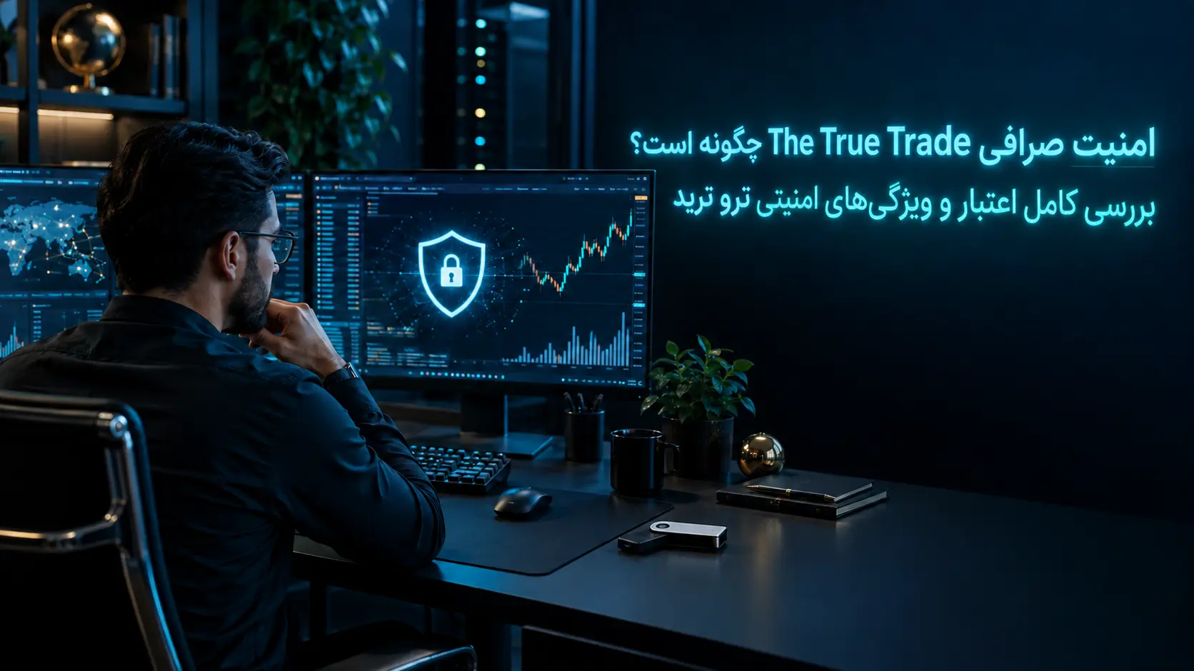 امنیت صرافی The True Trade چگونه است؟ بررسی کامل اعتبار و ویژگی‌های امنیتی ترو ترید